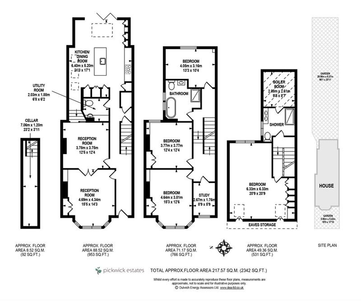 Floor plan for Beauval Road