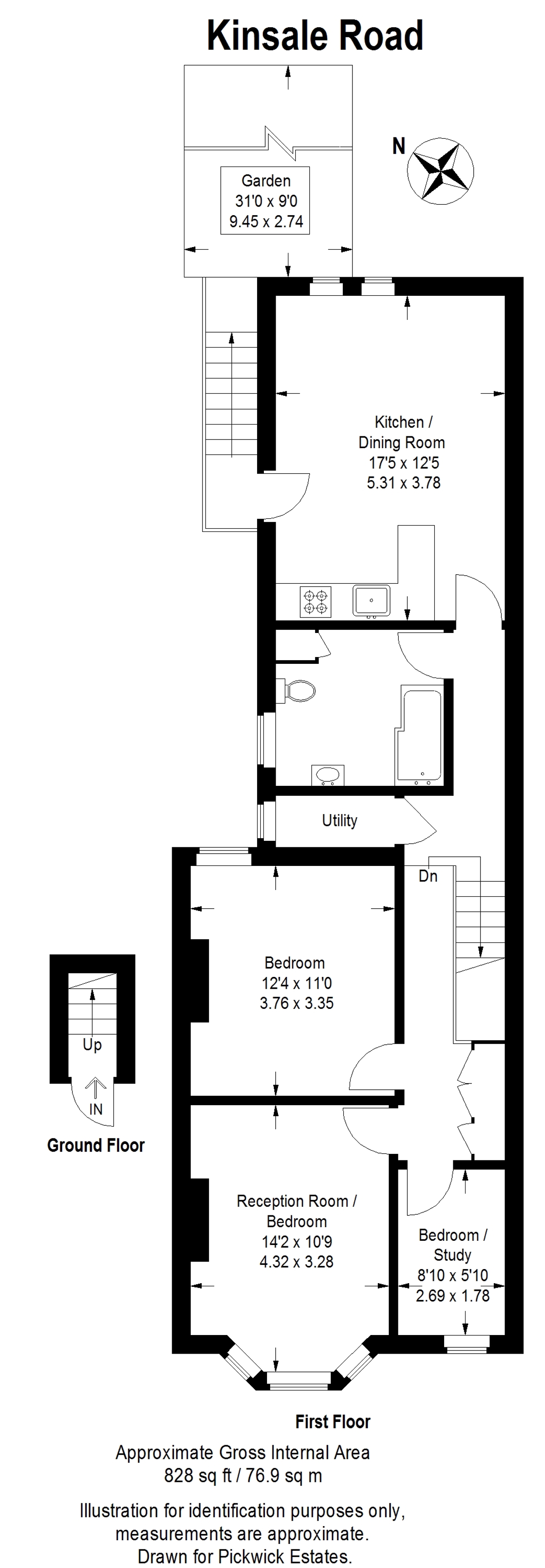 Floor plan for Kinsale Road 