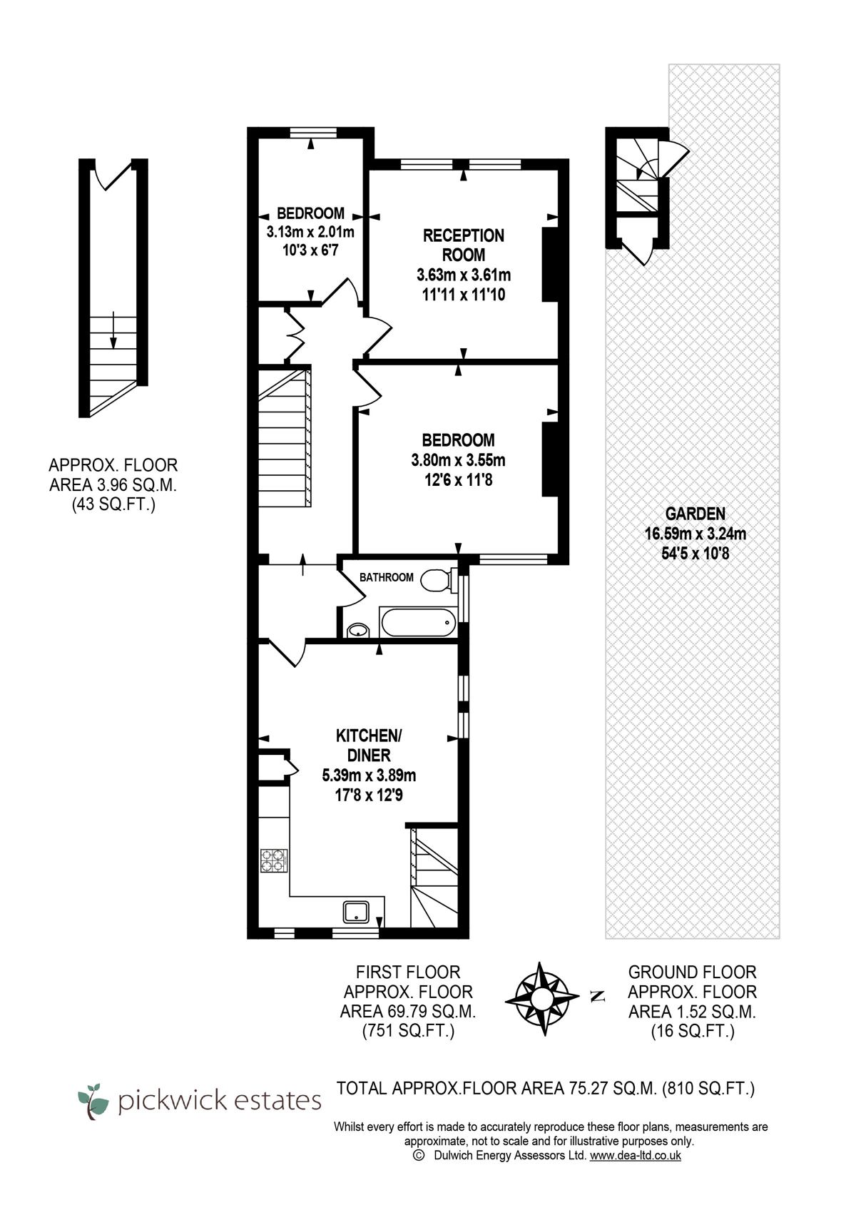 Floor plan for Colfe Road