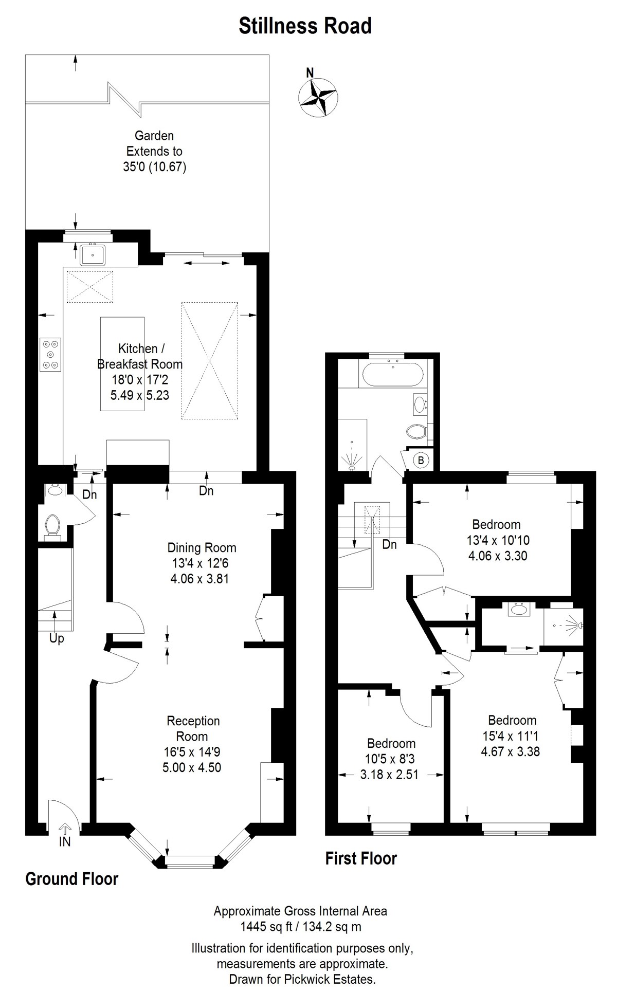 Floor plan for Stillness Road 
