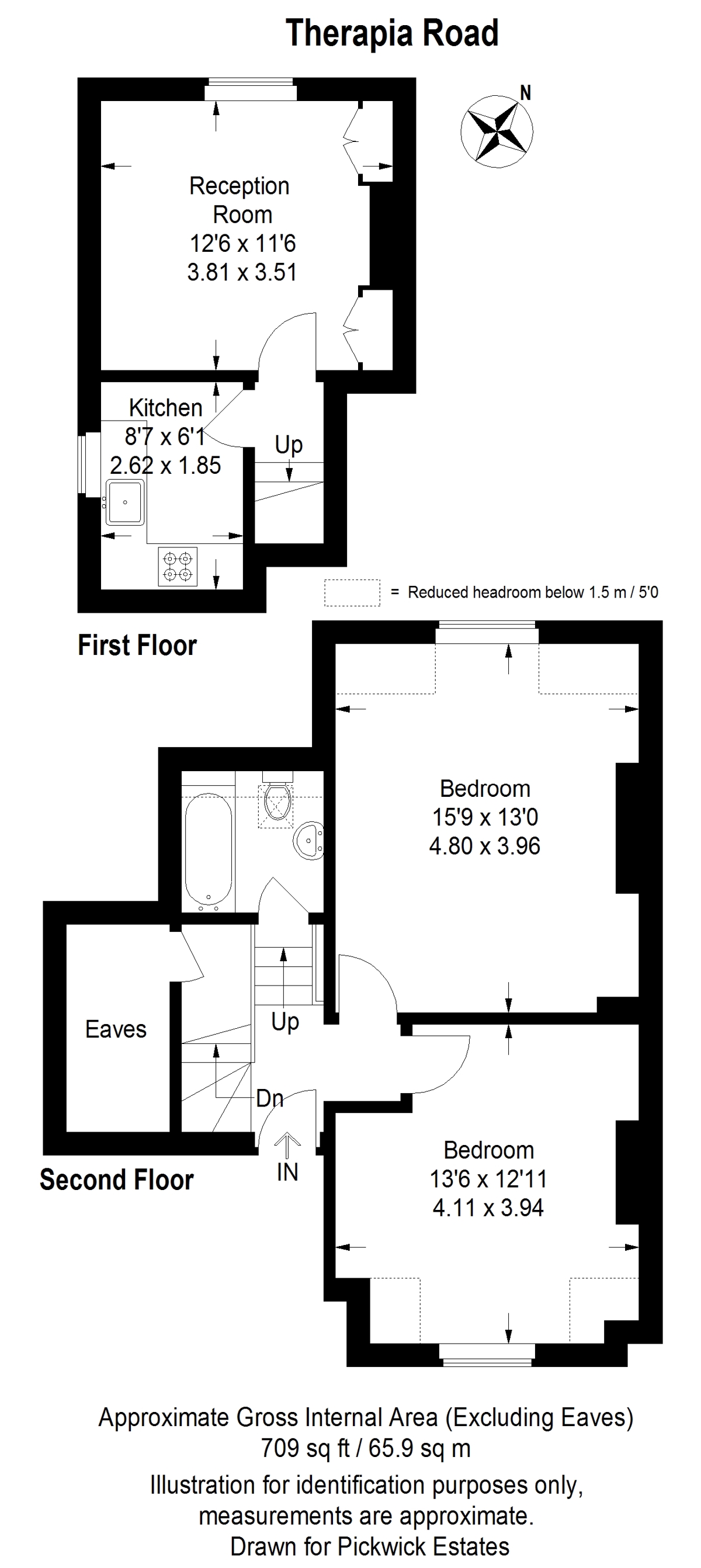 Floor plan for Therapia Road