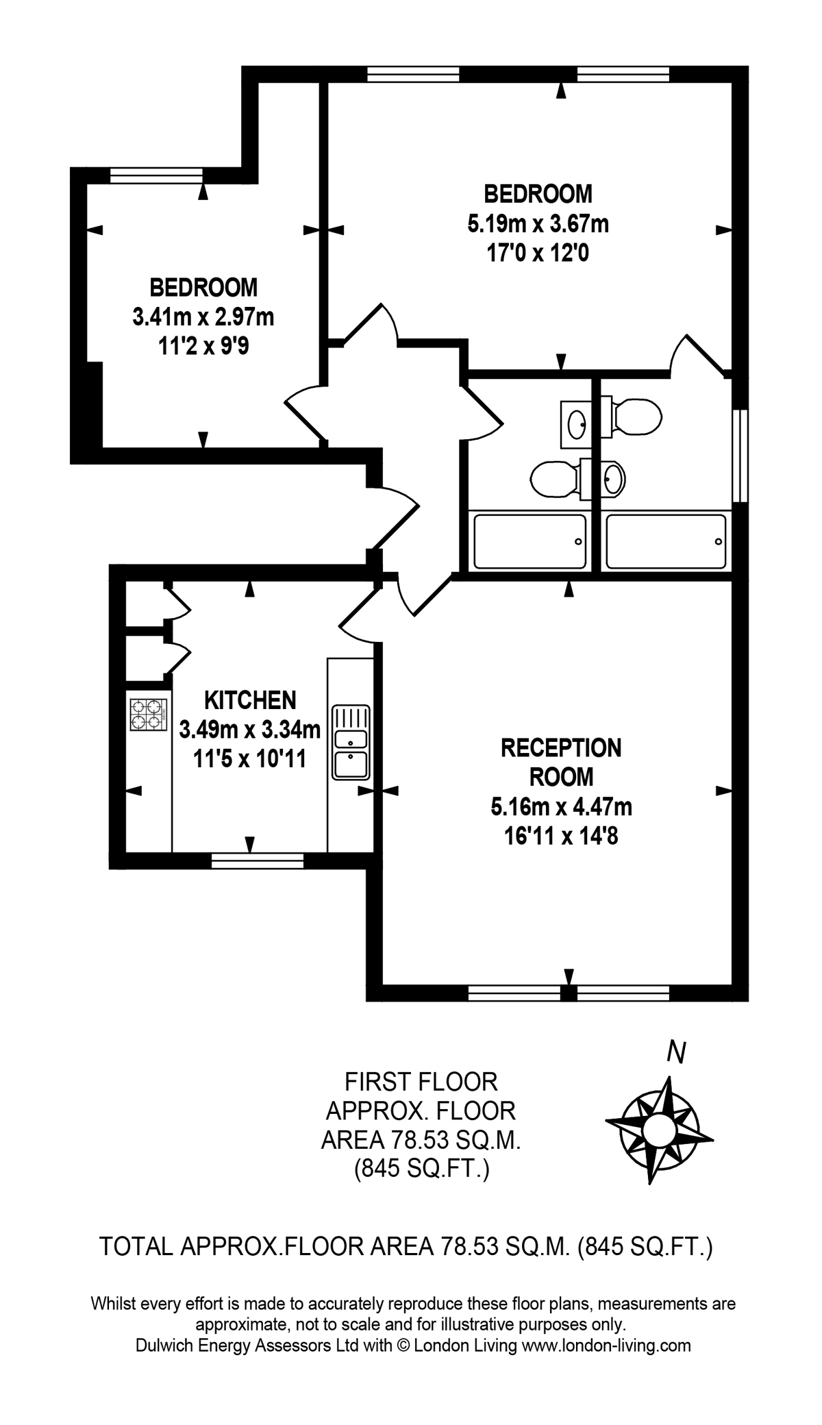 Floor plan for Thurlow Park Road 