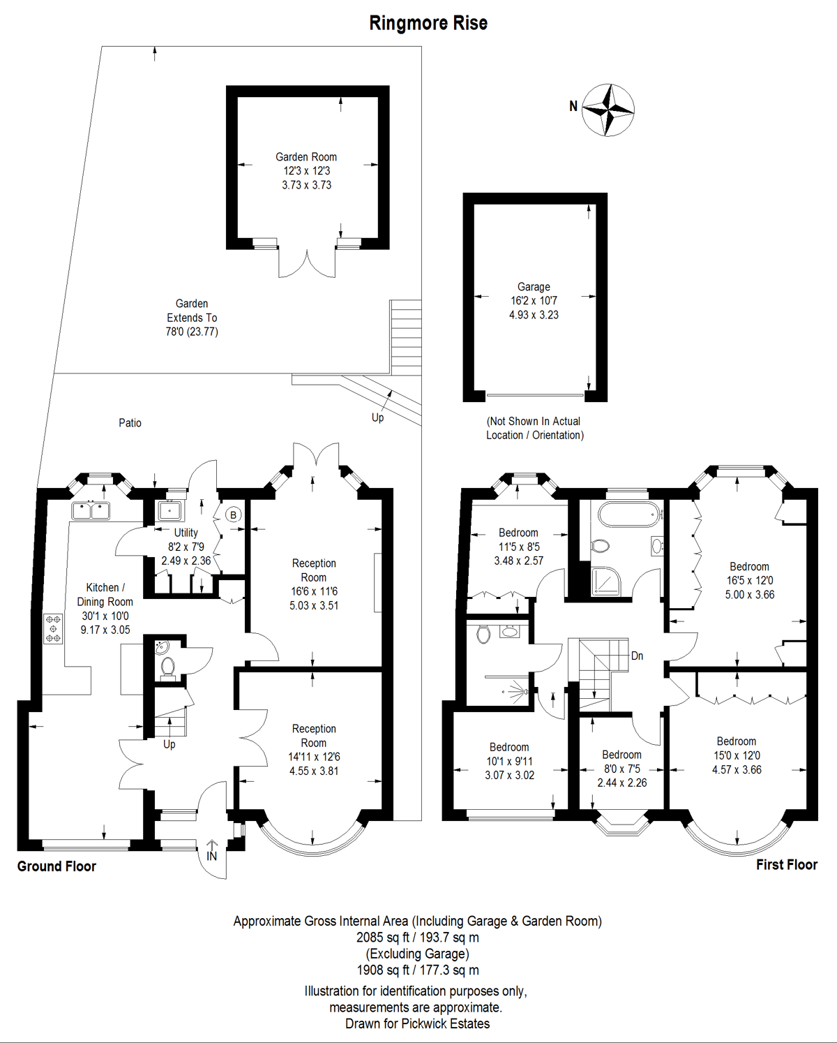 Floor plan for Ringmore Rise