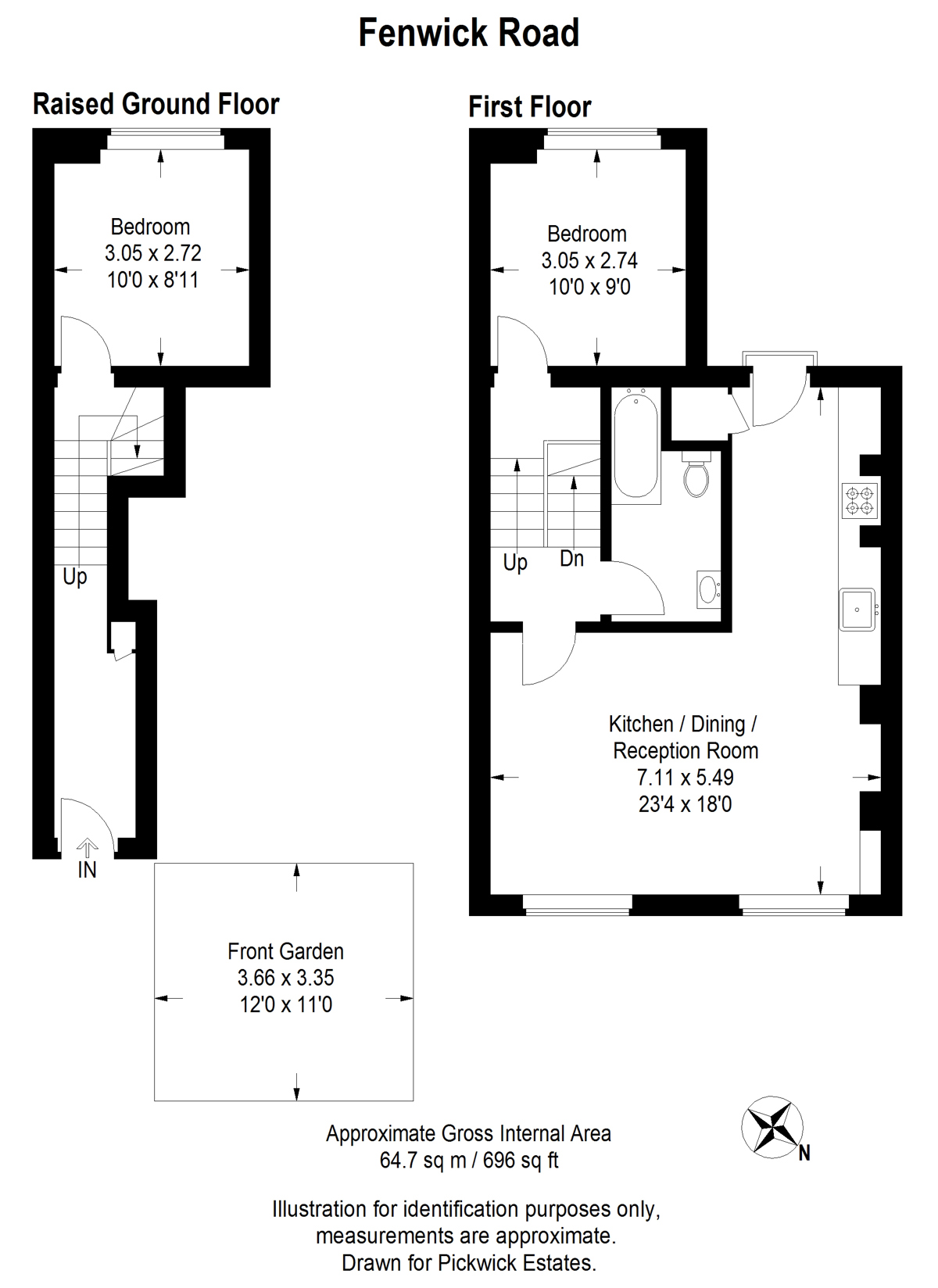 Floor plan for Fenwick Road