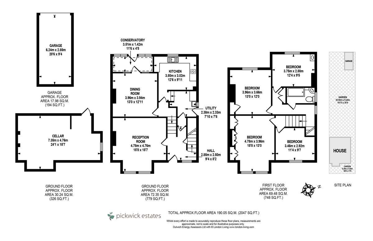 Floor plan for Canonbie Road