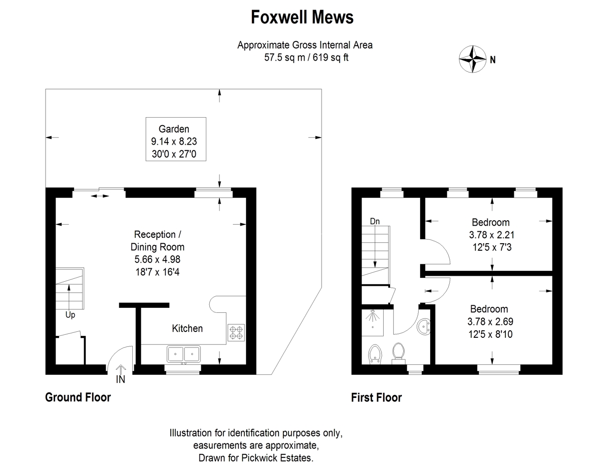 Floor plan for Foxwell Mews