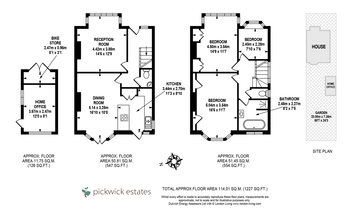 Floor plan for Westwood Park
