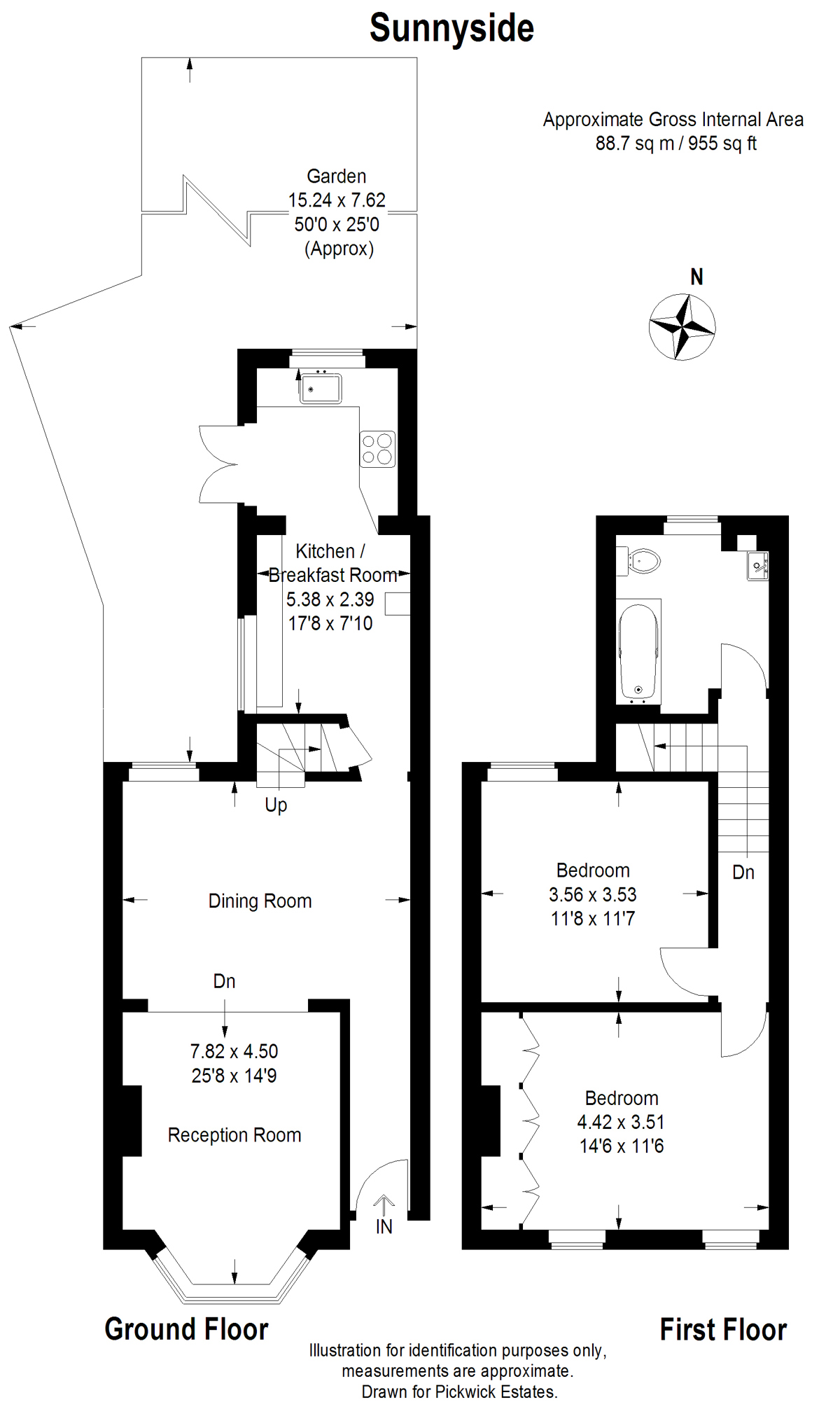 Floor plan for Sunnyside