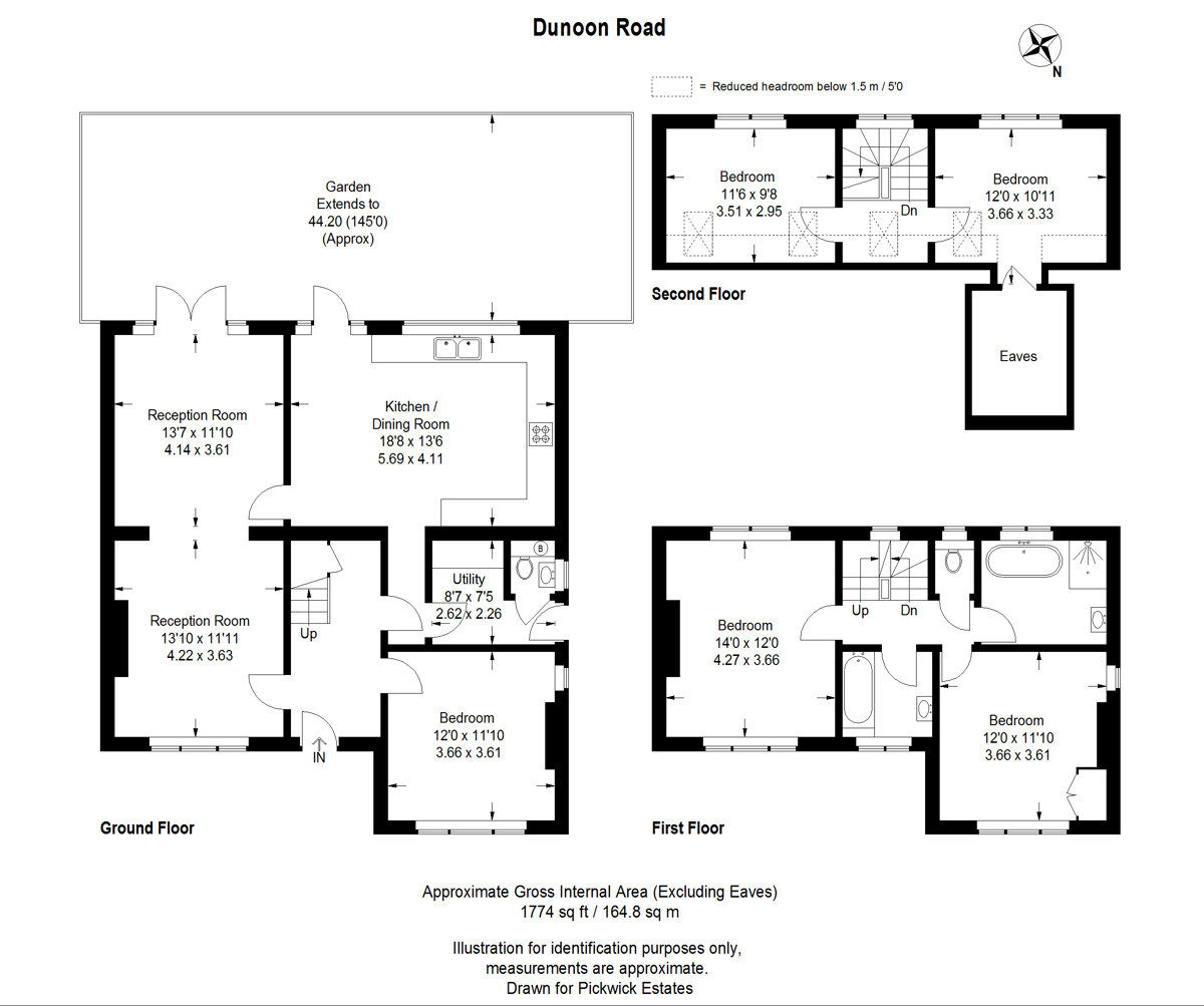 Floor plan for Dunoon Road
