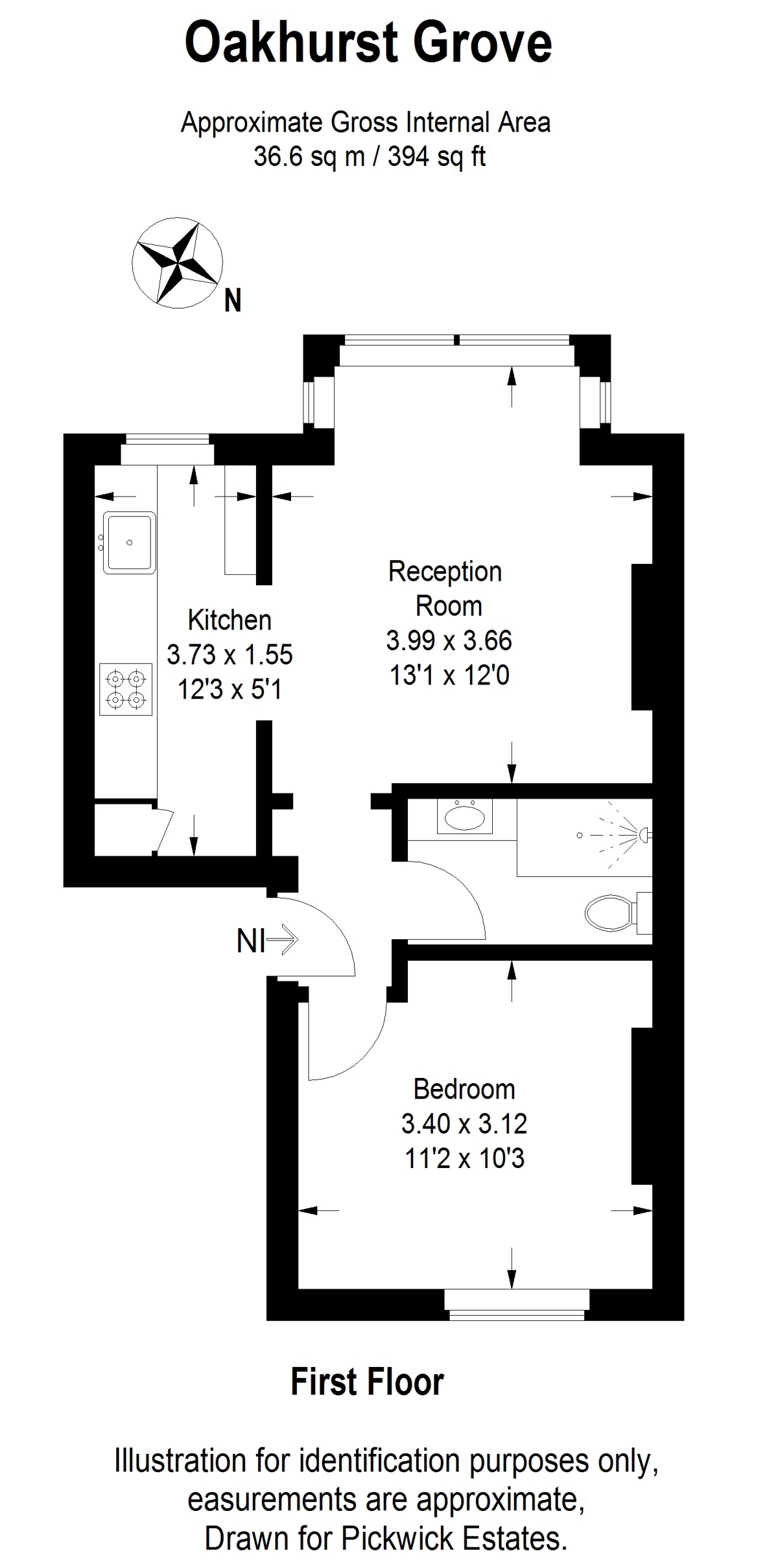 Floor plan for Oakhurst Grove