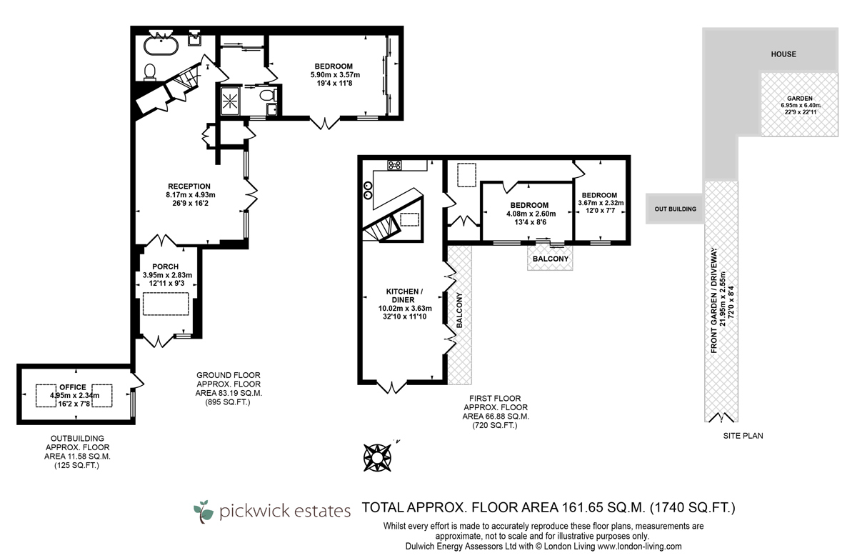 Floor plan for Fellbrigg Road 