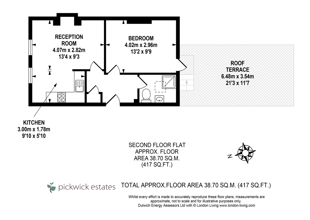 Floor plan for Stanstead Road