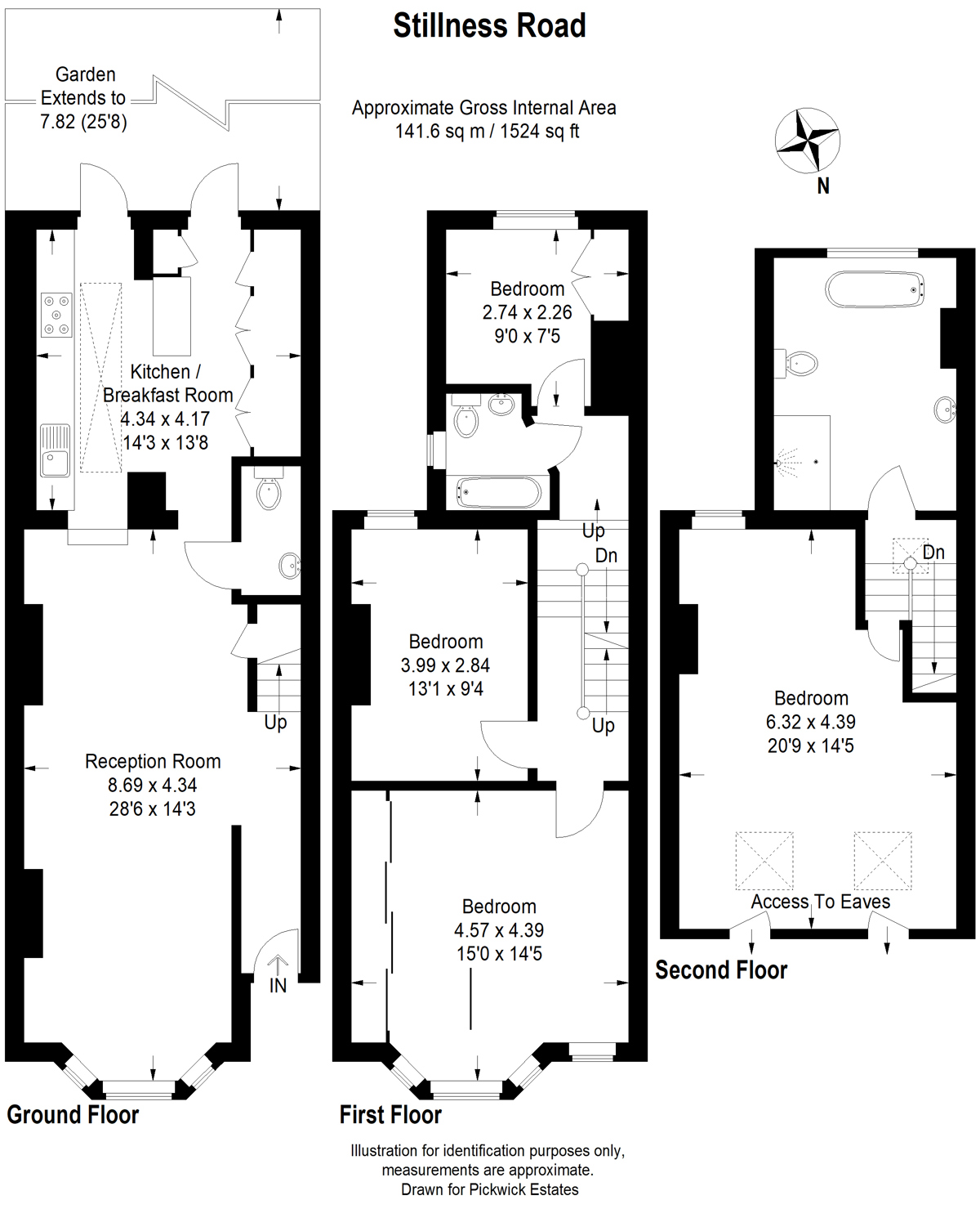 Floor plan for Stillness Road 