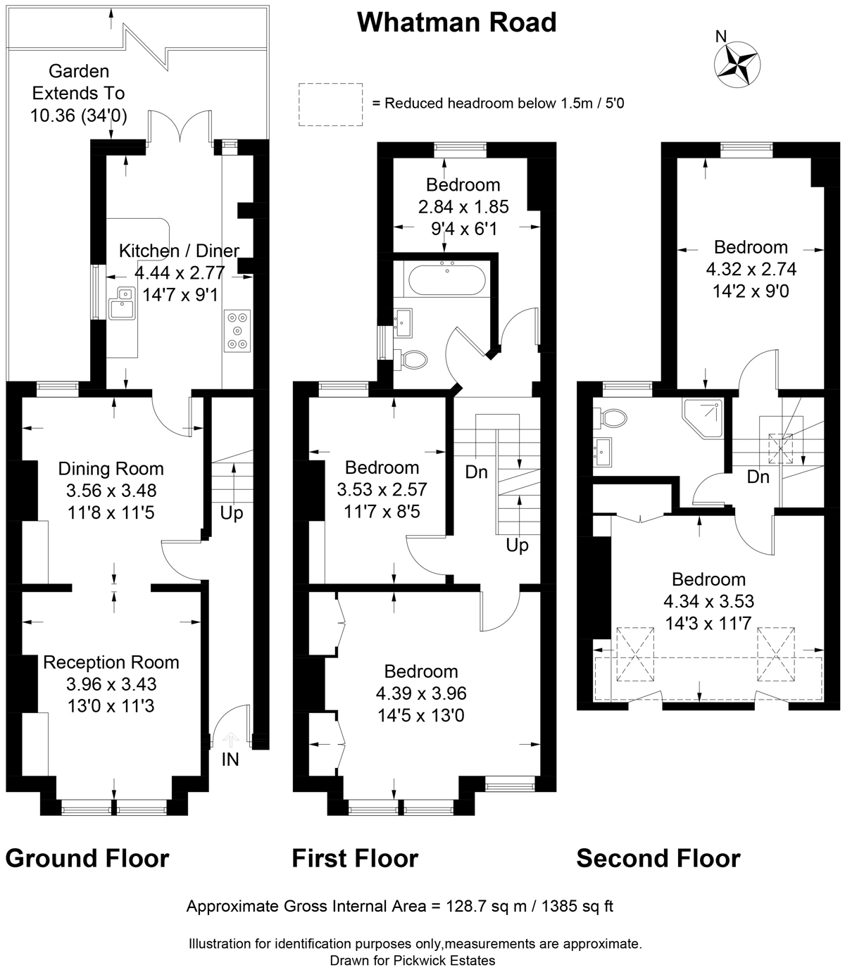 Floor plan for Whatman Road
