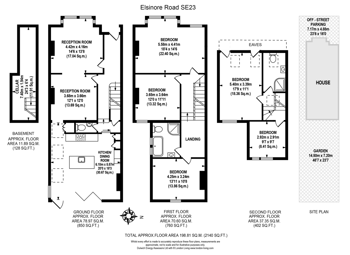 Floor plan for Elsinore Road